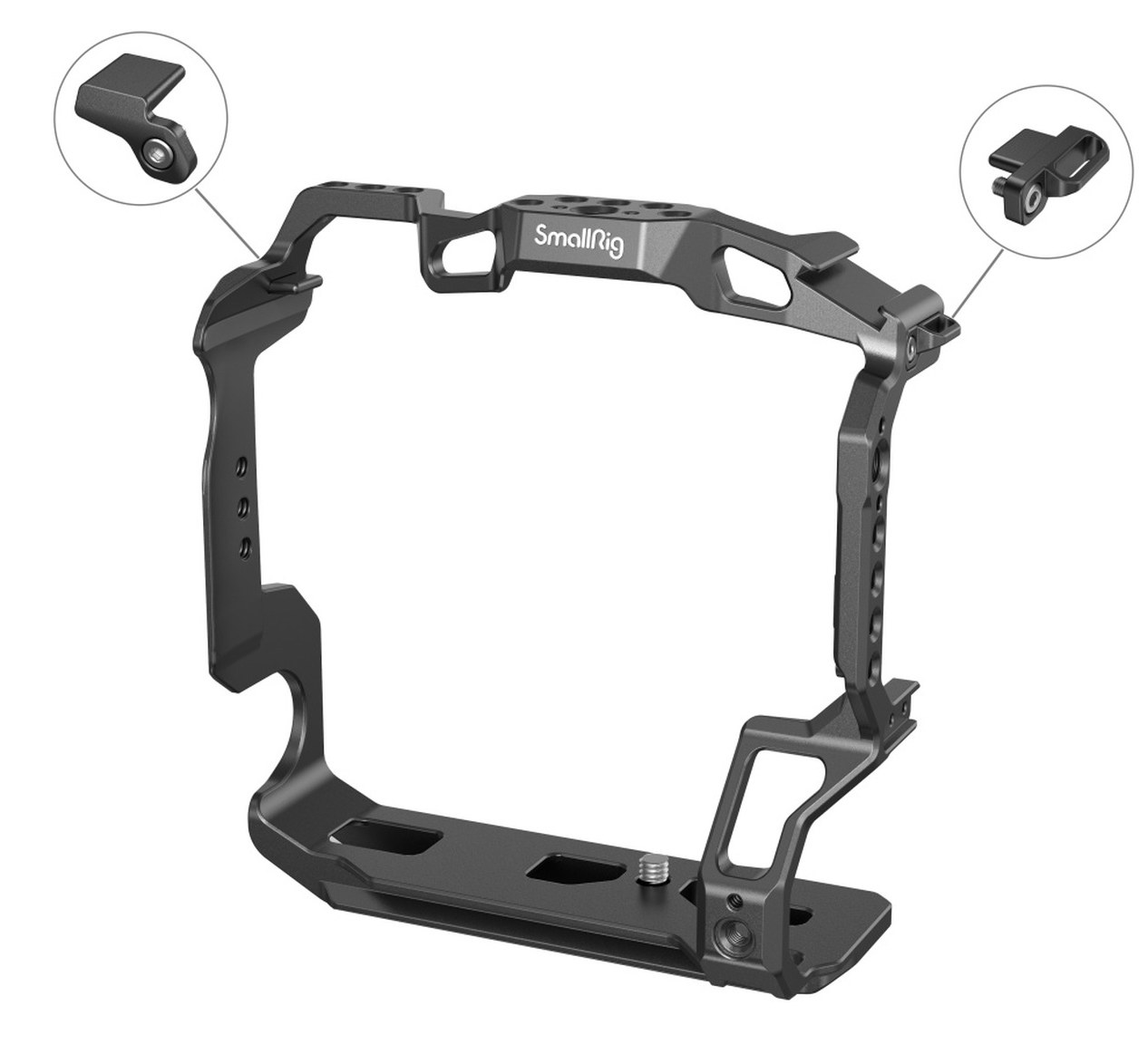 Kletka za fotoaparat SmallRig EOS R5/R6 z baterijskim držalom BG-R10
