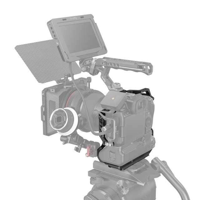 Kletka za fotoaparat SmallRig EOS R5/R6 z baterijskim držalom BG-R10