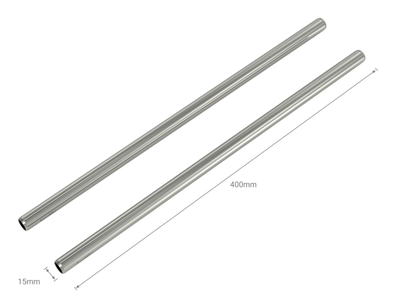 15mm palica iz nerjavečega jekla - 40cm 16″ (2 kosa)