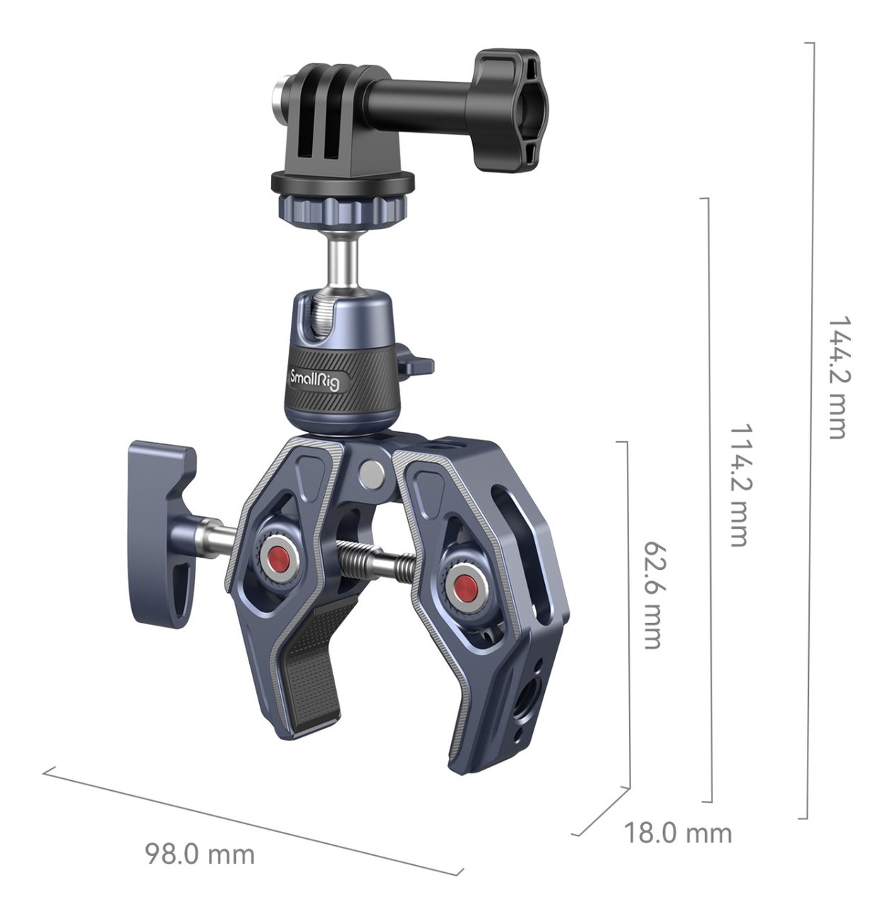 Super objemka SmallRig s 360° kroglično glavo 4102