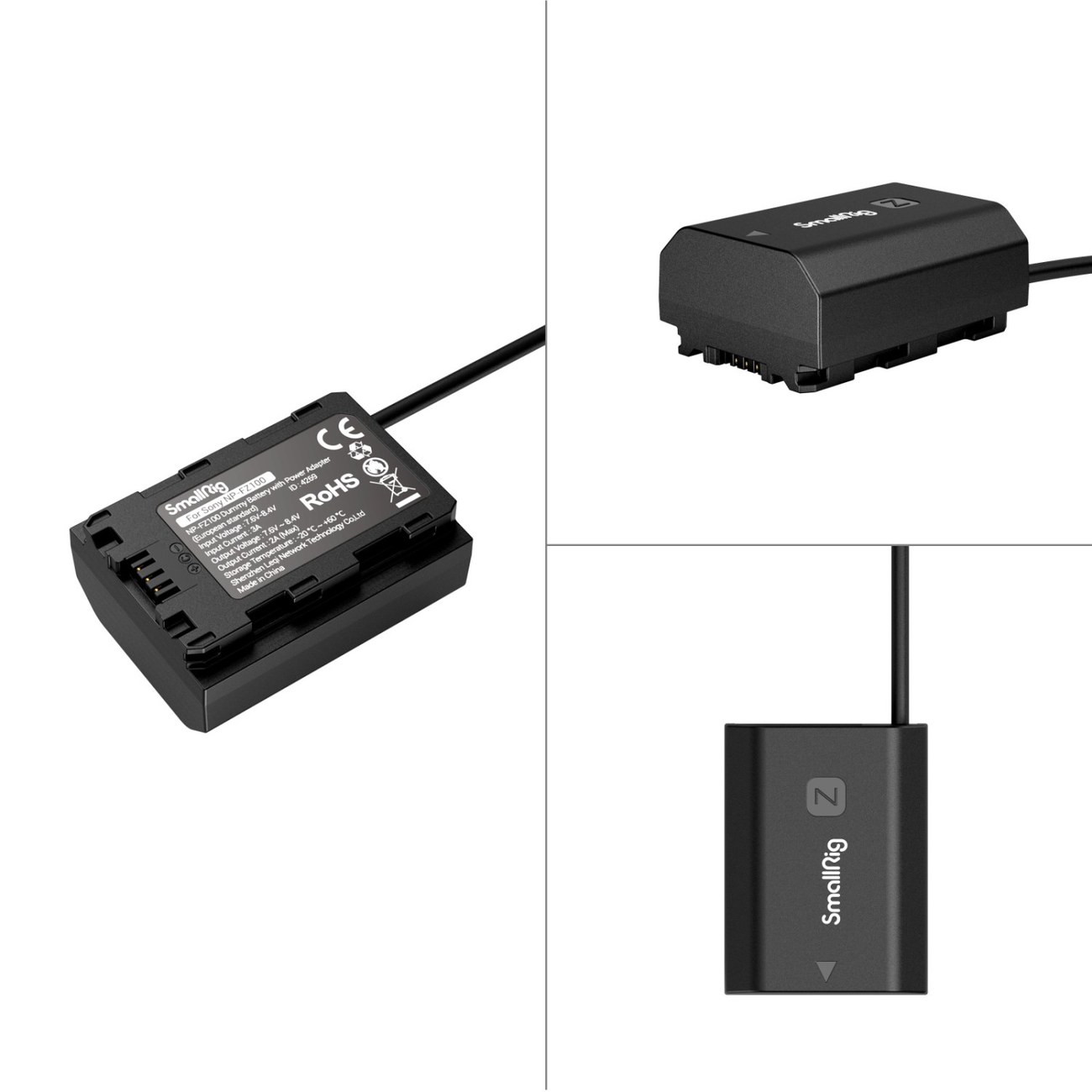 NP-FZ100 Dummy Battery with Power Adapter (European standard)