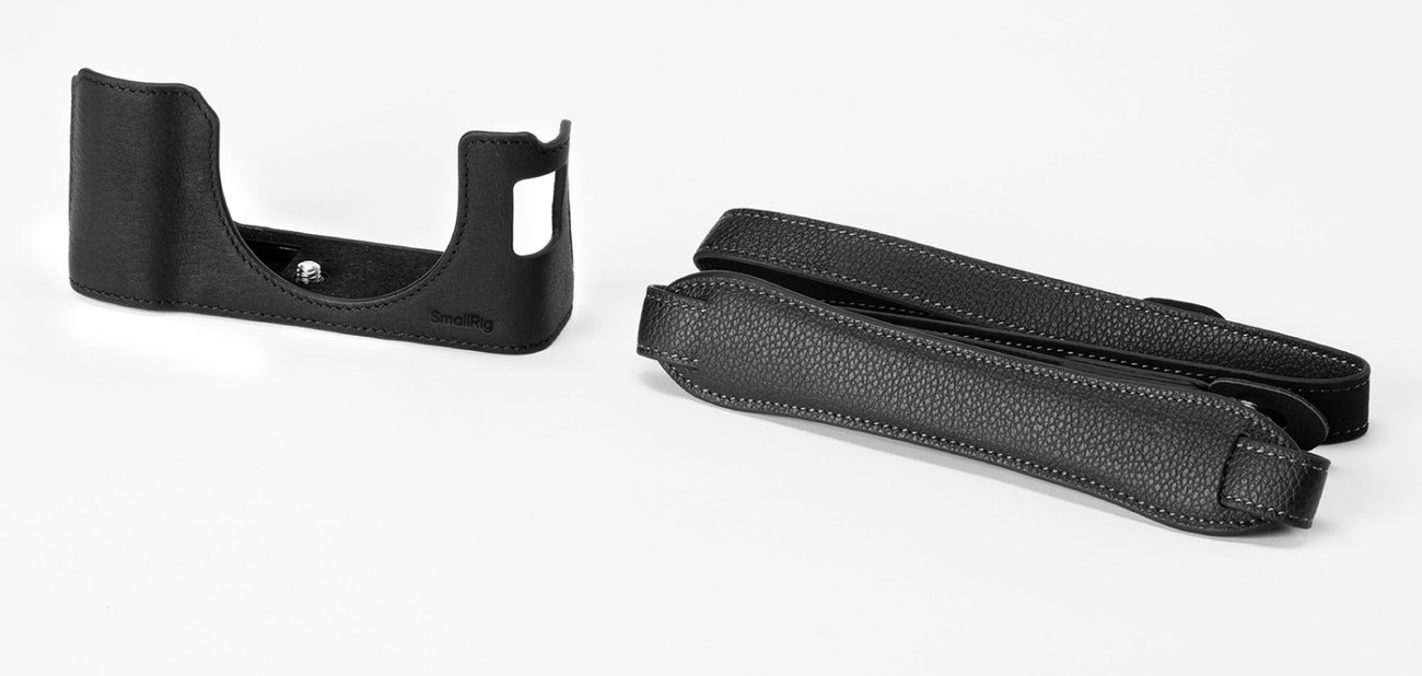 Leather Half Case Kit for FUJIFILM X100VI (Black)