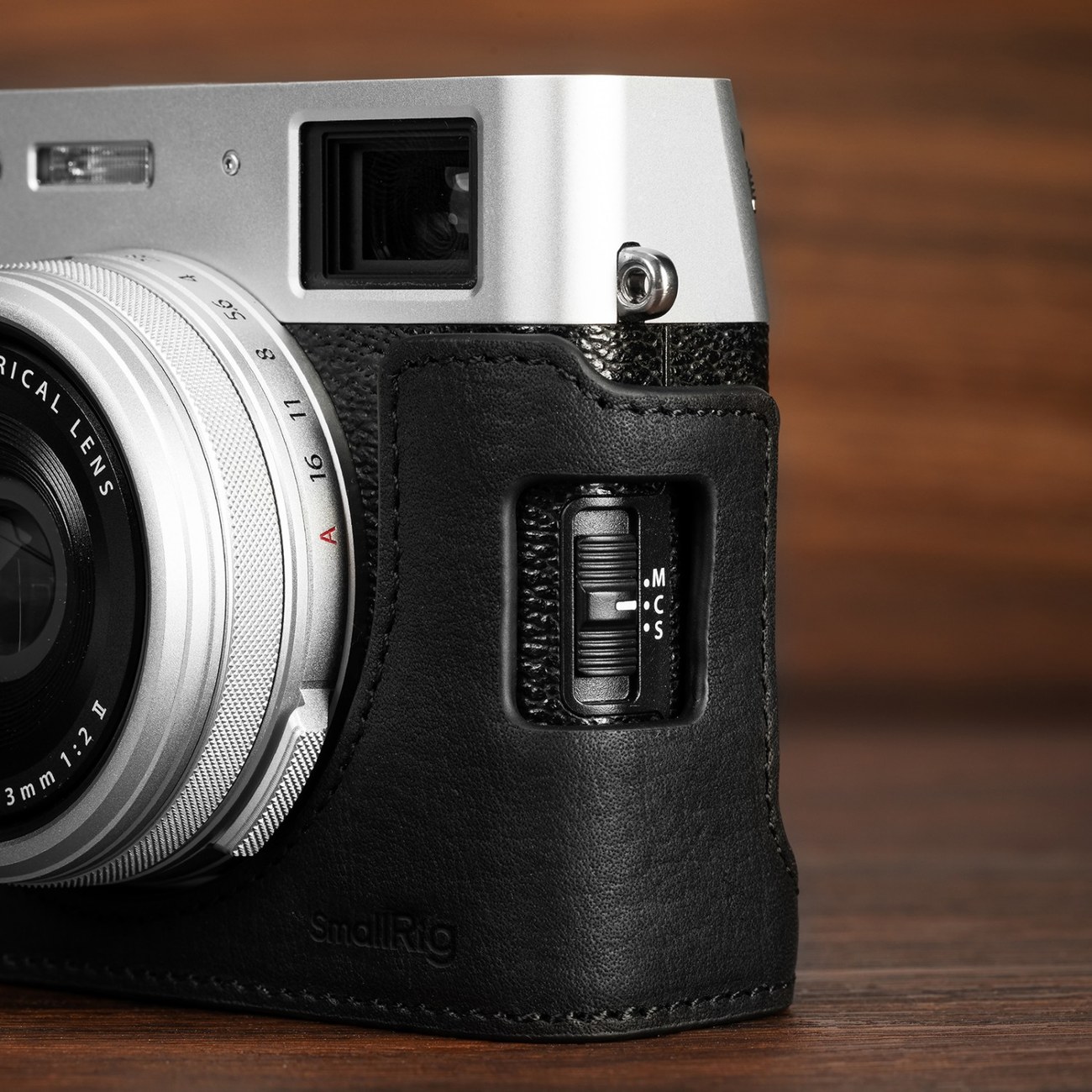 Leather Half Case Kit for FUJIFILM X100VI (Black)