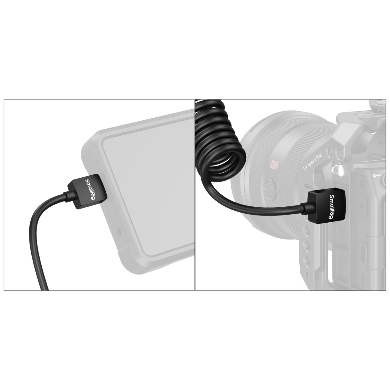 Coiled HDMI Data Cable (A to A)