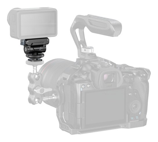 Quick Release Support for DJI Osmo Action 5 Pro / 4 / 3 with Cold Shoe Adapter