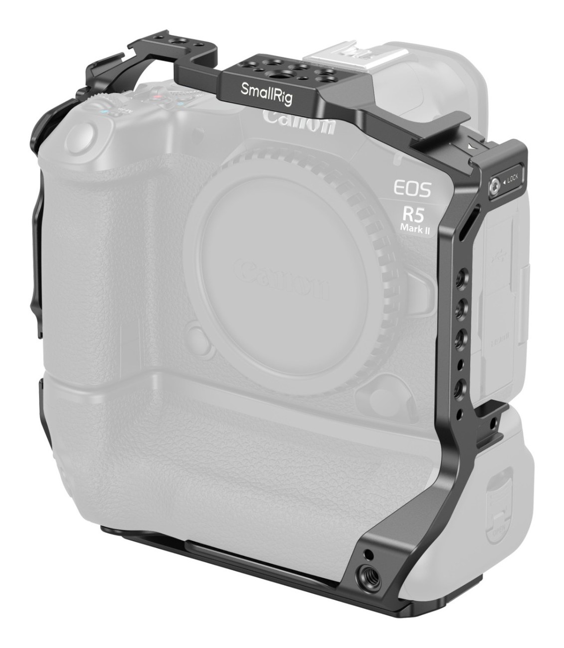 Cage for Canon EOS R5 Mark II with Battery Grip BG-R20