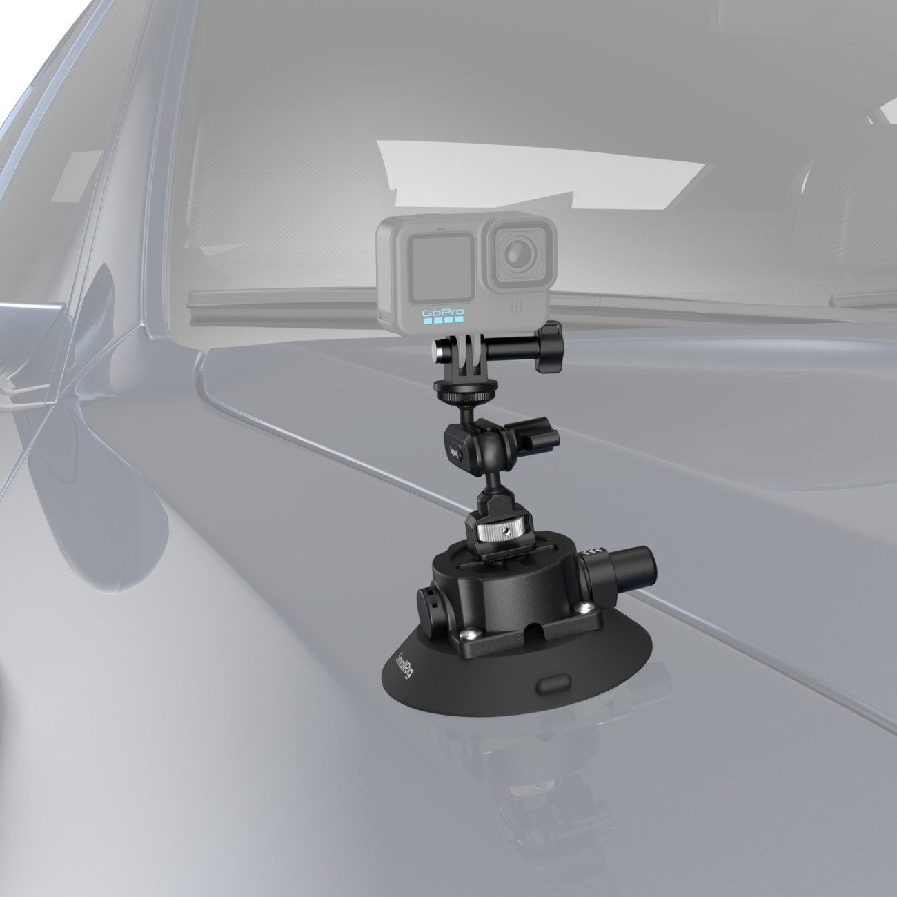 4.5″ Suction Cup Mount for Action Cameras
