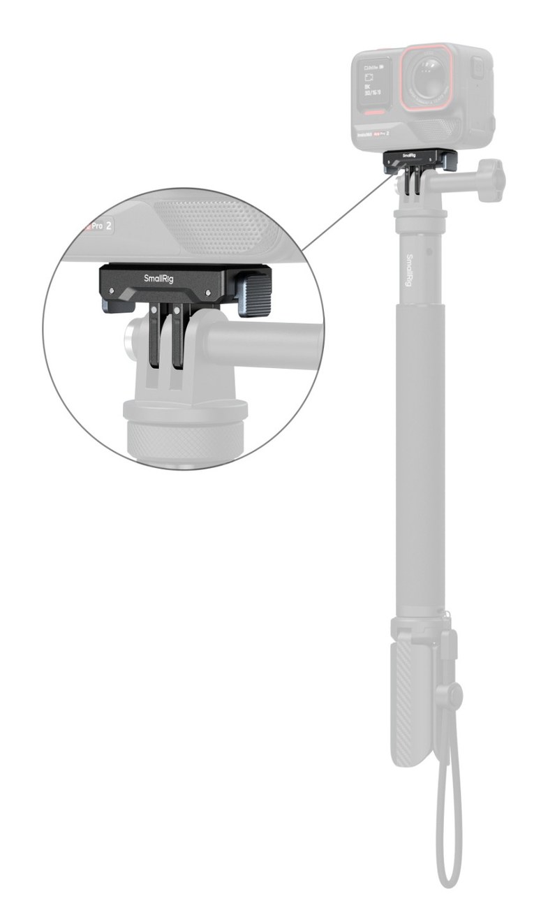 Quick Release Mount Adapter for Insta360 X5 / X4 Air / Ace Pro 2 / Ace Pro / Ace