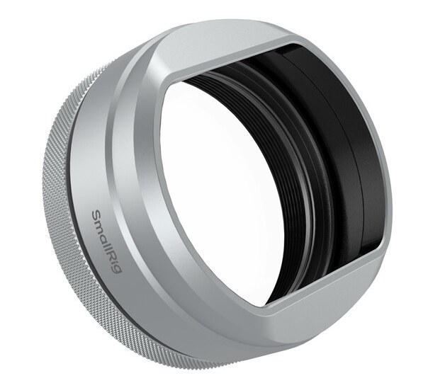 UV Filter with Lens Hood Kit for FUJIFILM X100VI / X100V (Silver)