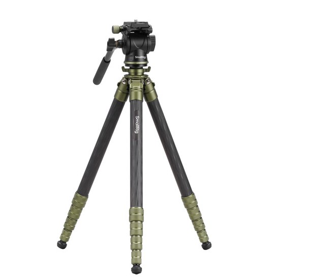 Ultra-Light Travel Video Carbon Fiber Tripod