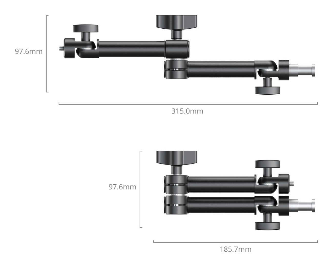 12″ Rosette Magic Arm Support