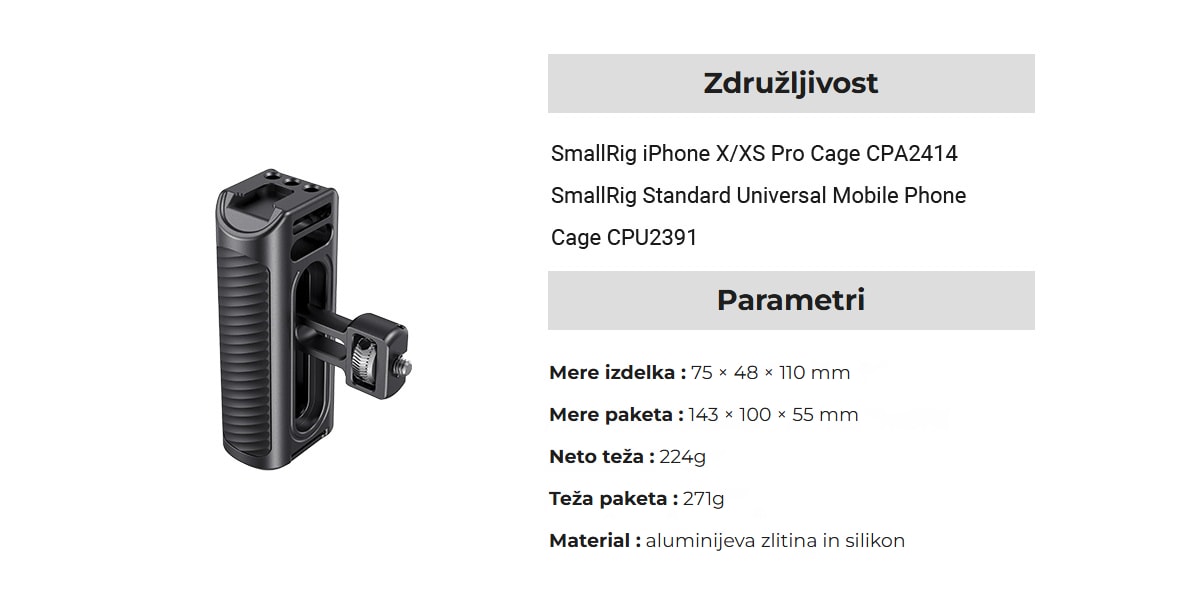 SmallRig HSS2424