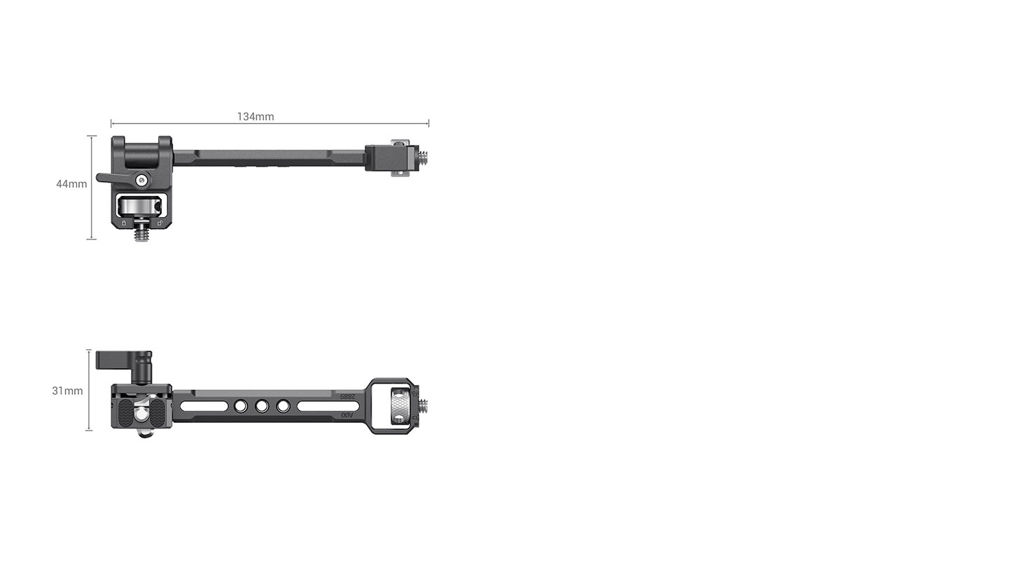 Nastavljiv nosilec monitorja za izbrane stabilizatorje DJI, ZHIYUN in MOZA