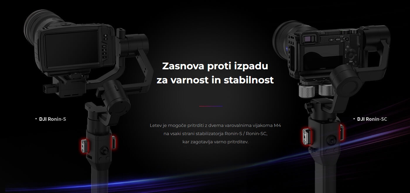 SmallRig NATO Rail for DJI Ronin S / SC 3032