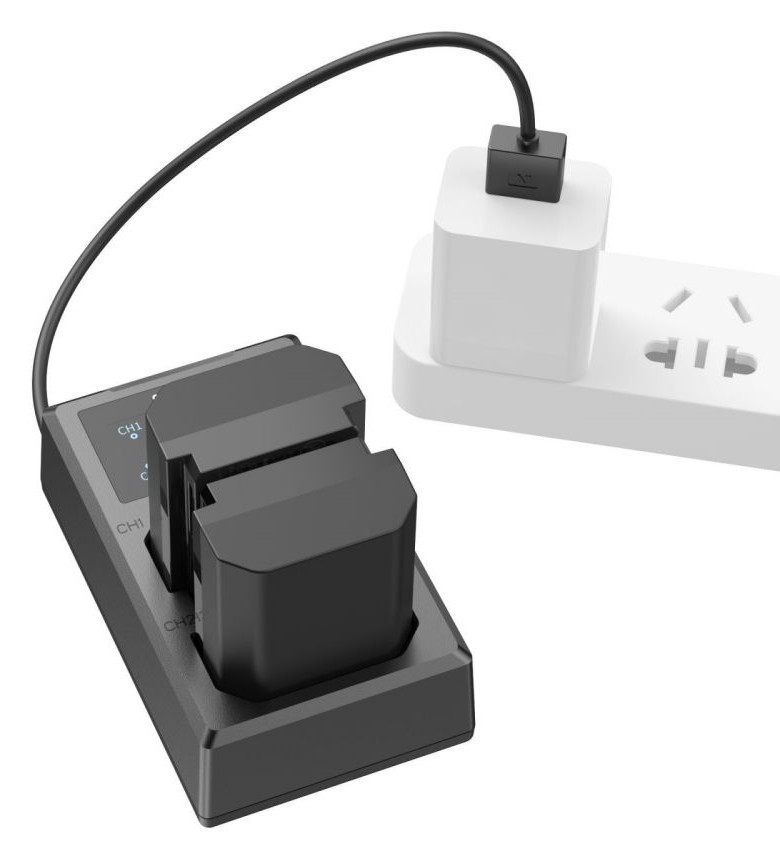 SmallRig NP-FZ100 Camera Battery and Charger Kit 3824B – Iz adapterja USB ali avtomobilskega polnilnika