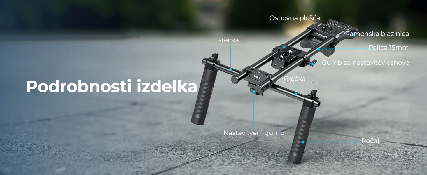 SmallRig Basic Shoulder Rig Kit 2896C