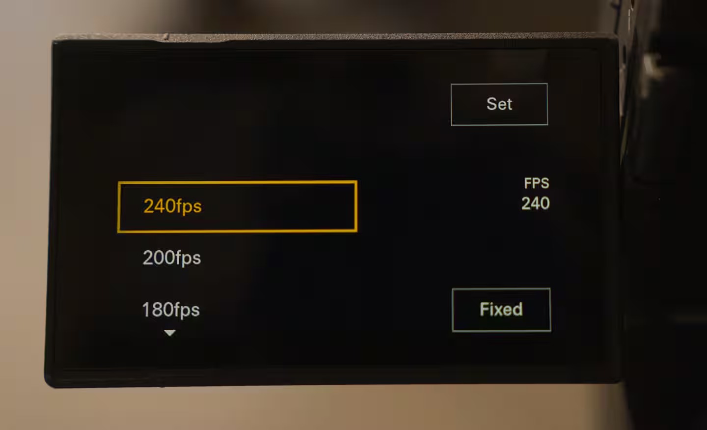 Snemanje z visoko hitrostjo sličic s Sony FX5