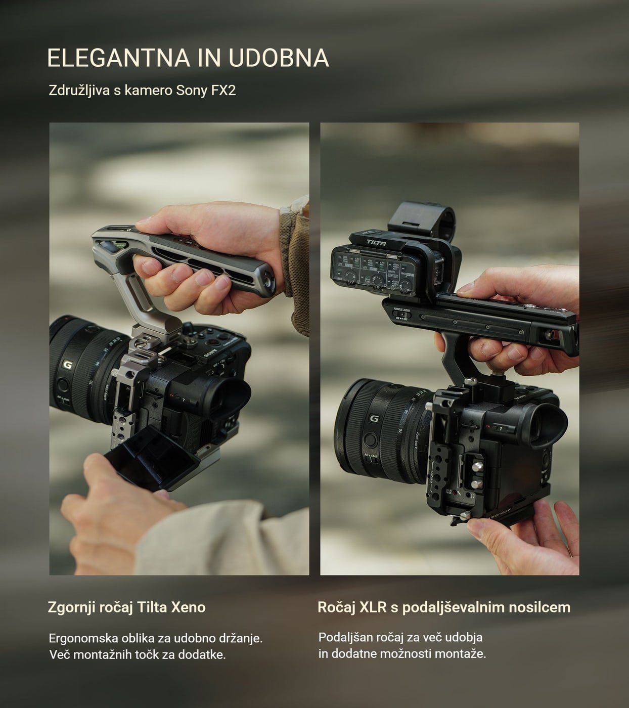 Elegantna in udobna v roki