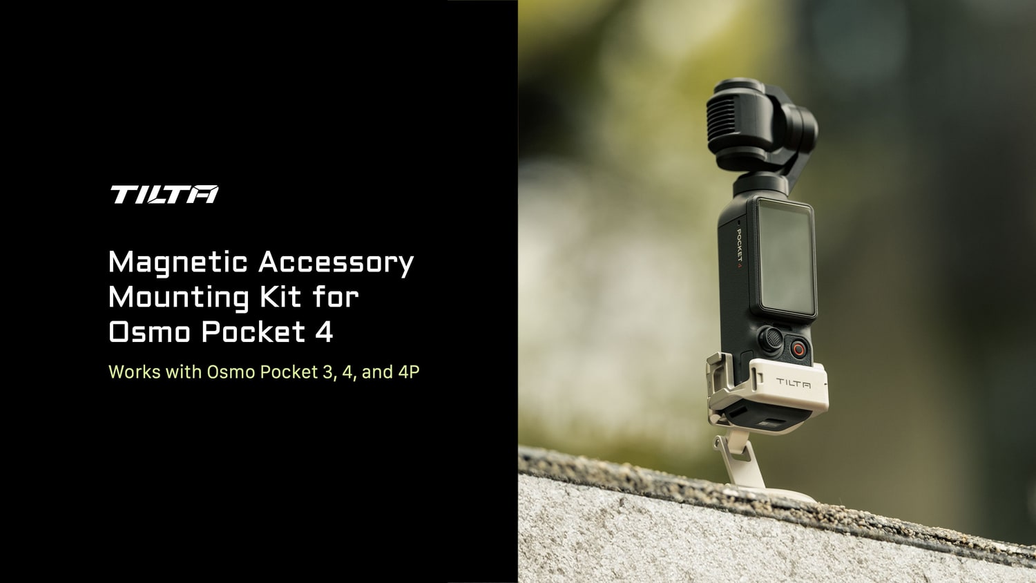 Tilta Magnetic Accessory Mounting Kit for DJI Osmo Pocket 3/4