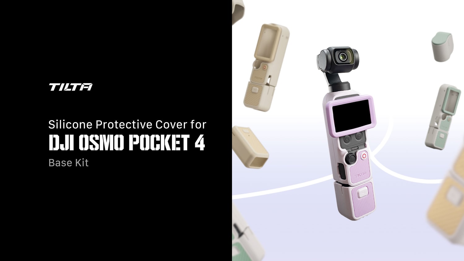 Tilta Silicone Protective Cover Base Kit for DJI Osmo Pocket 4