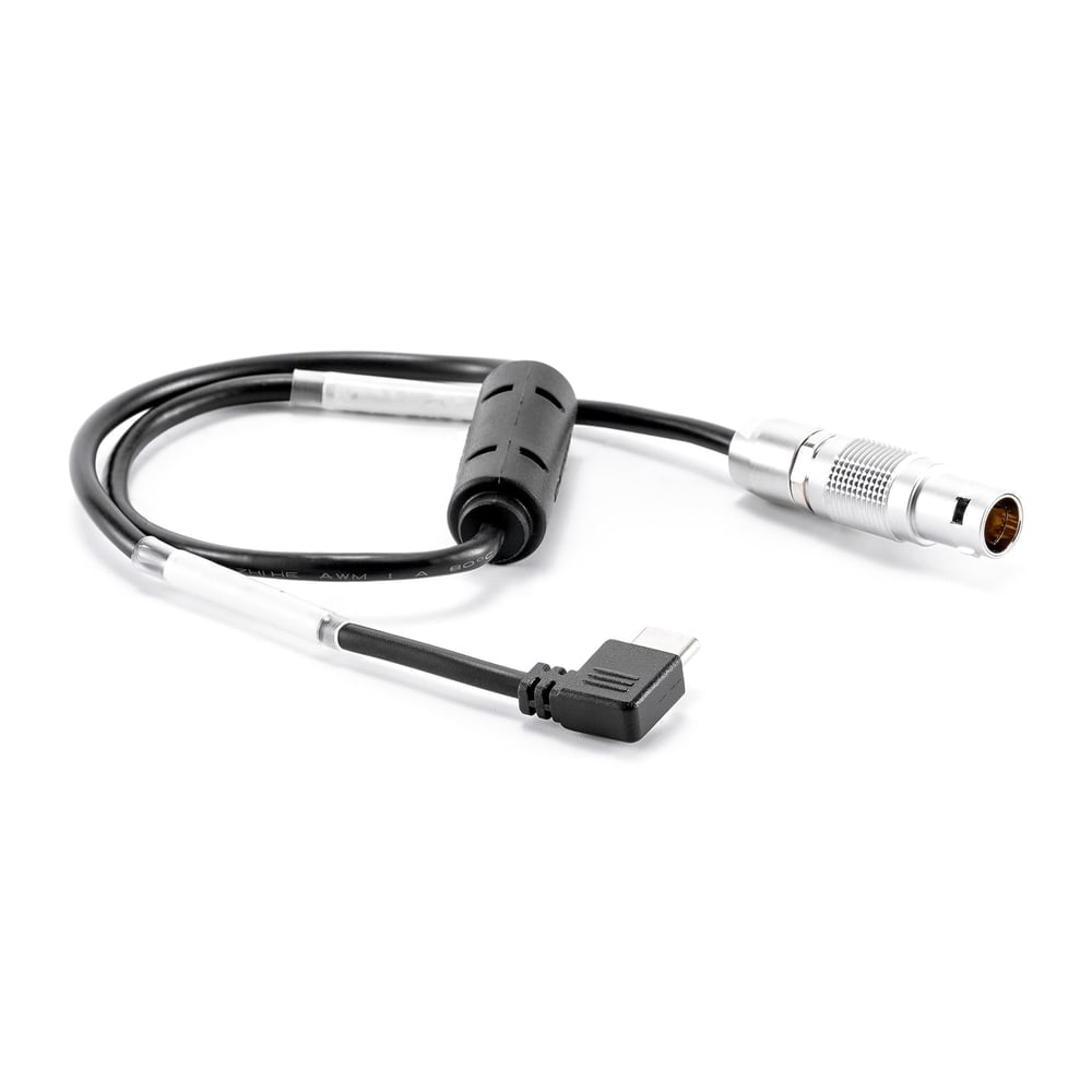 USB-C na ročaju, 7-pinska vrata EXT kamer ARRI na kameri