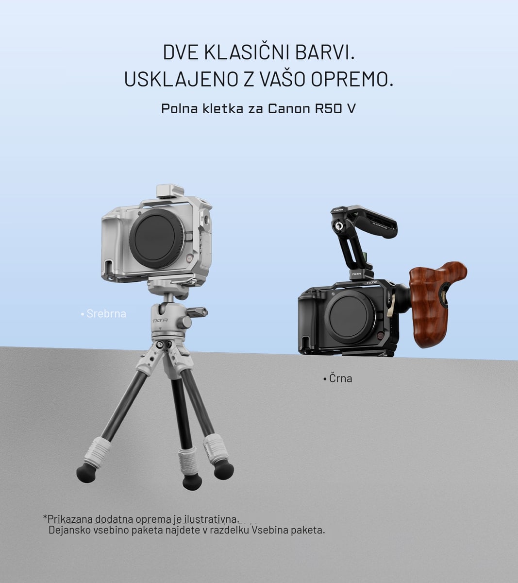 Dve barvni izvedbi