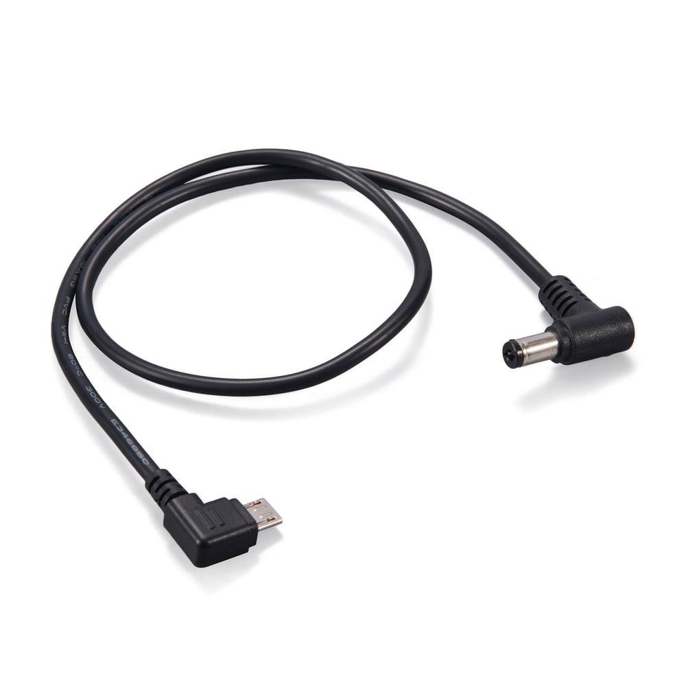 Micro USB na kotni DC 5,5/2,1 mm