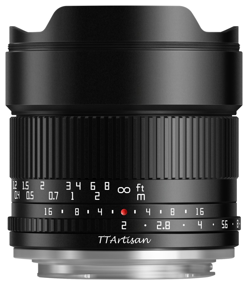 TTArtisan APS-C 10mm F2 – Nosilec filtrov 72 mm v paketu