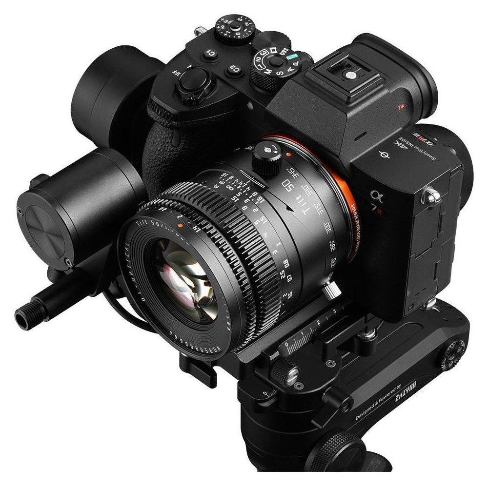 TTArtisan Tilt 50mm F1.4 – Na fotoaparatu in na gimbalu