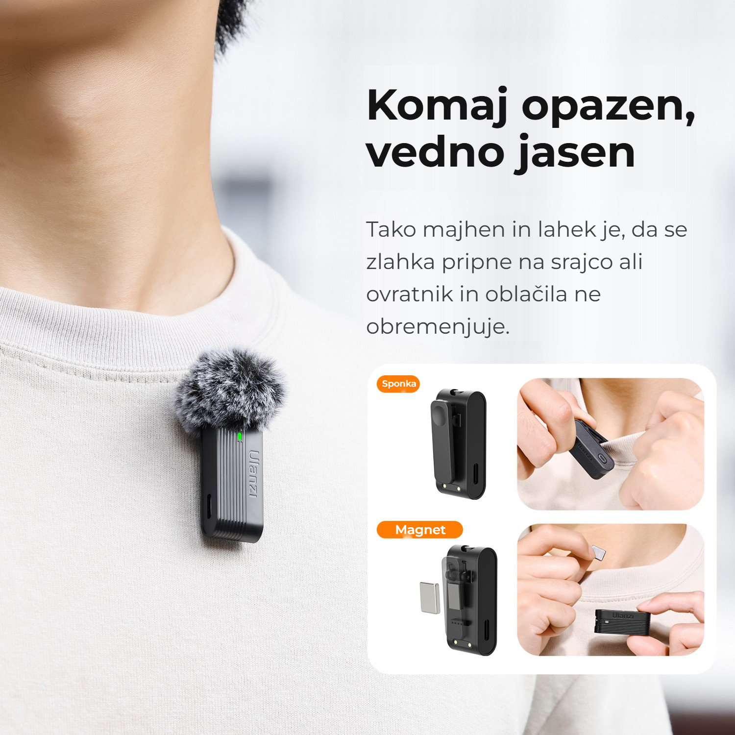 Ulanzi A100 – Téměř neviditelný