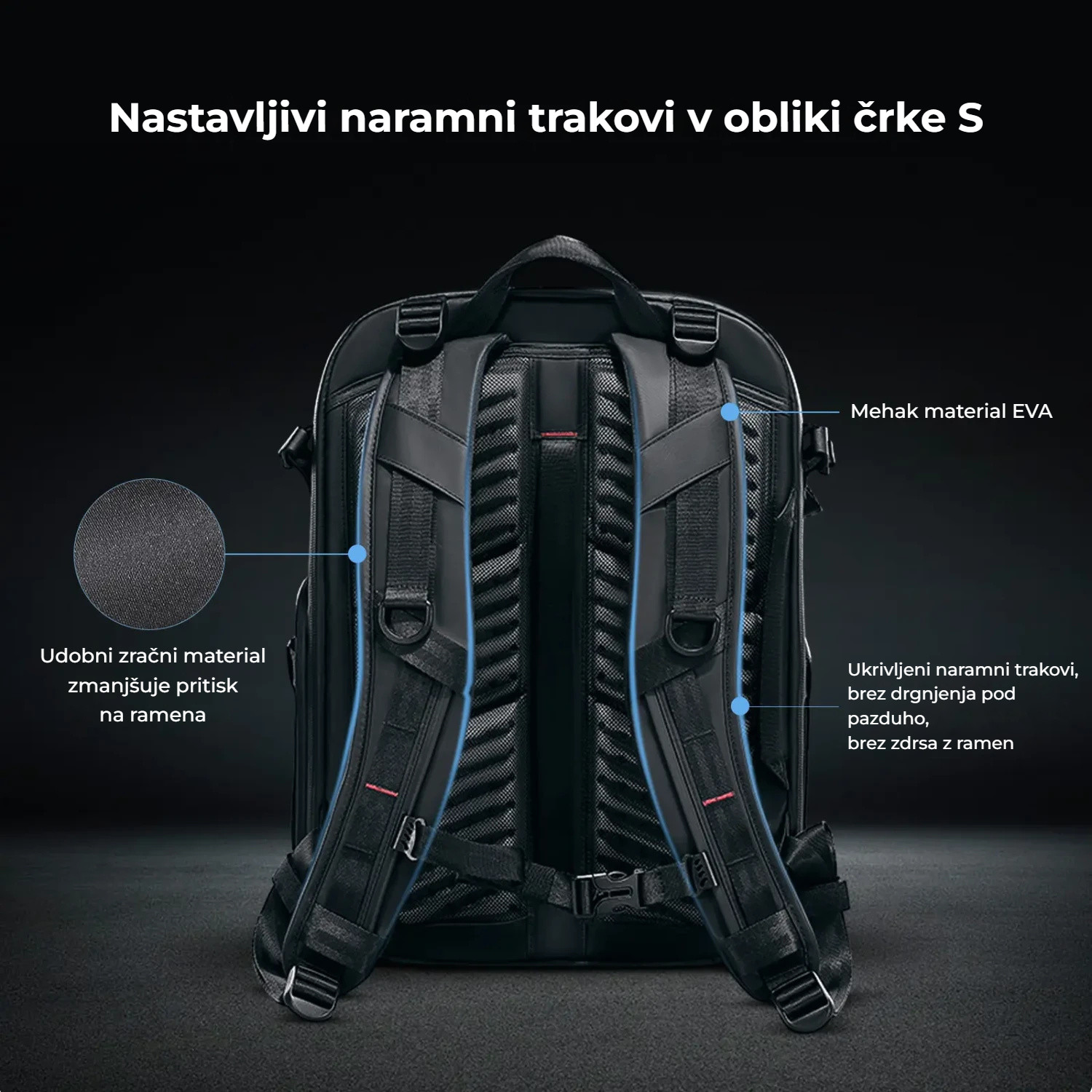 Ulanzi BP09 foto batoh 22 l – Pohodlný ve městě