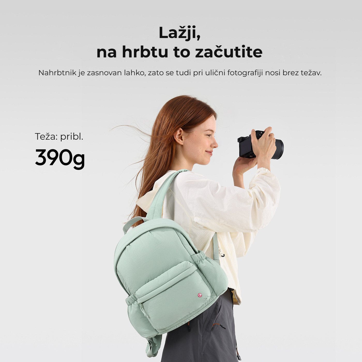 Ulanzi BP02 fotobatoh – 390 gramů, které na zádech nepoznáte
