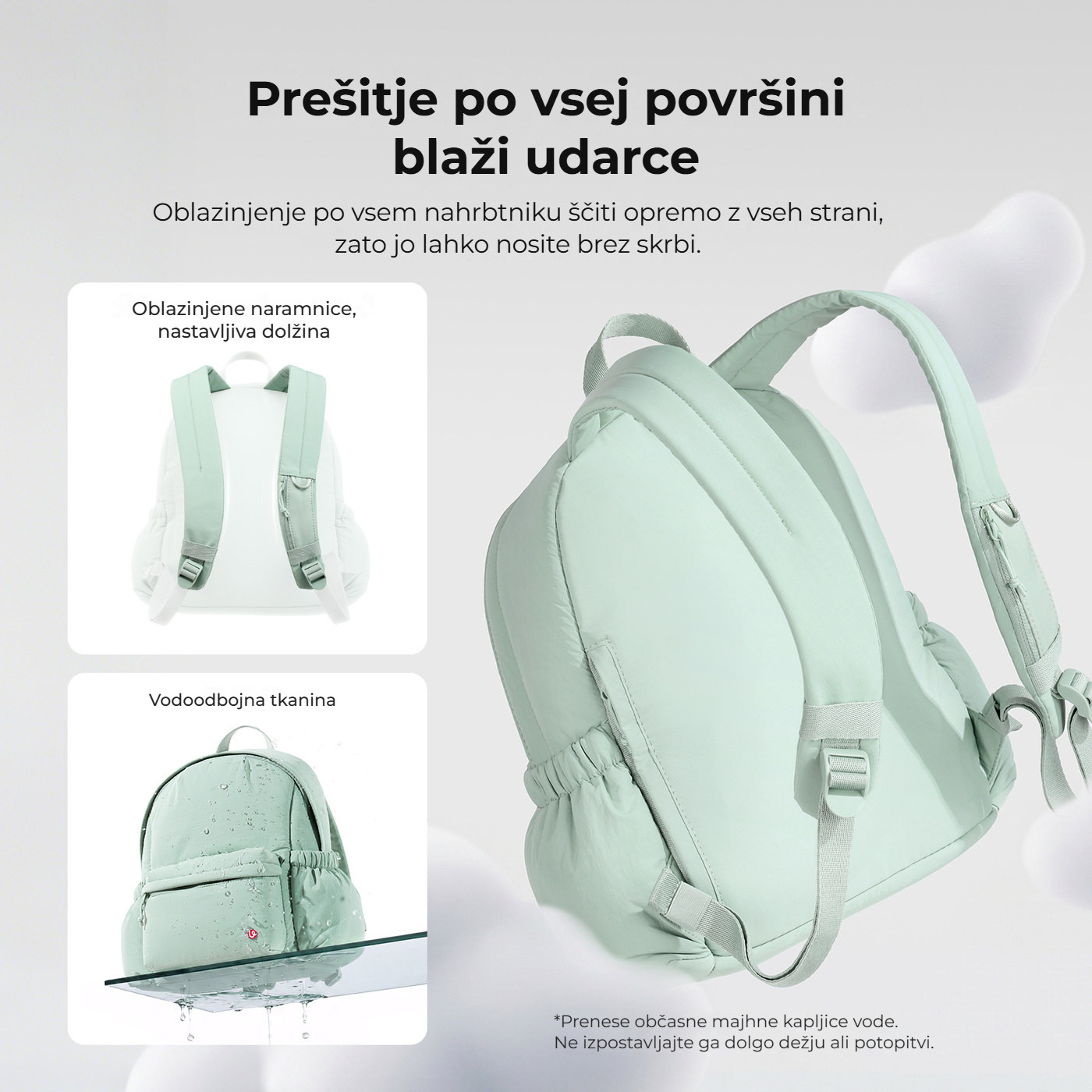 Ulanzi BP02 fotobatoh – Prošívání, které tlumí náraz