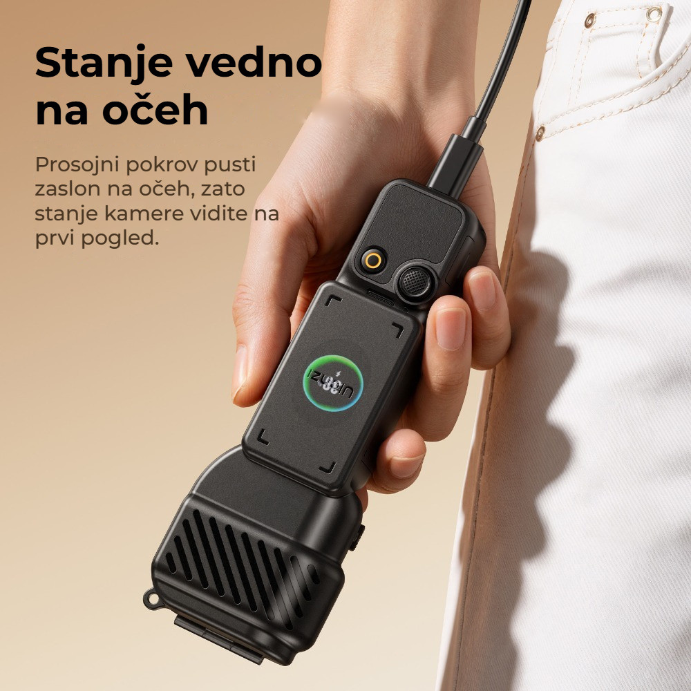 Ulanzi PK18 – Displej stále na očích