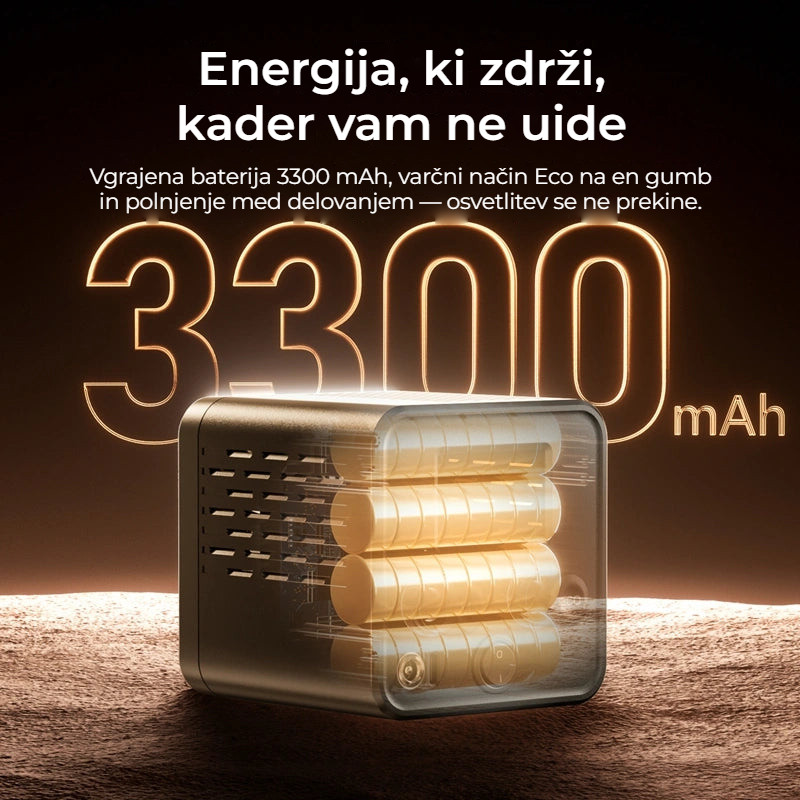 Ulanzi C60RGB COB LED světlo – Energie, která vydrží