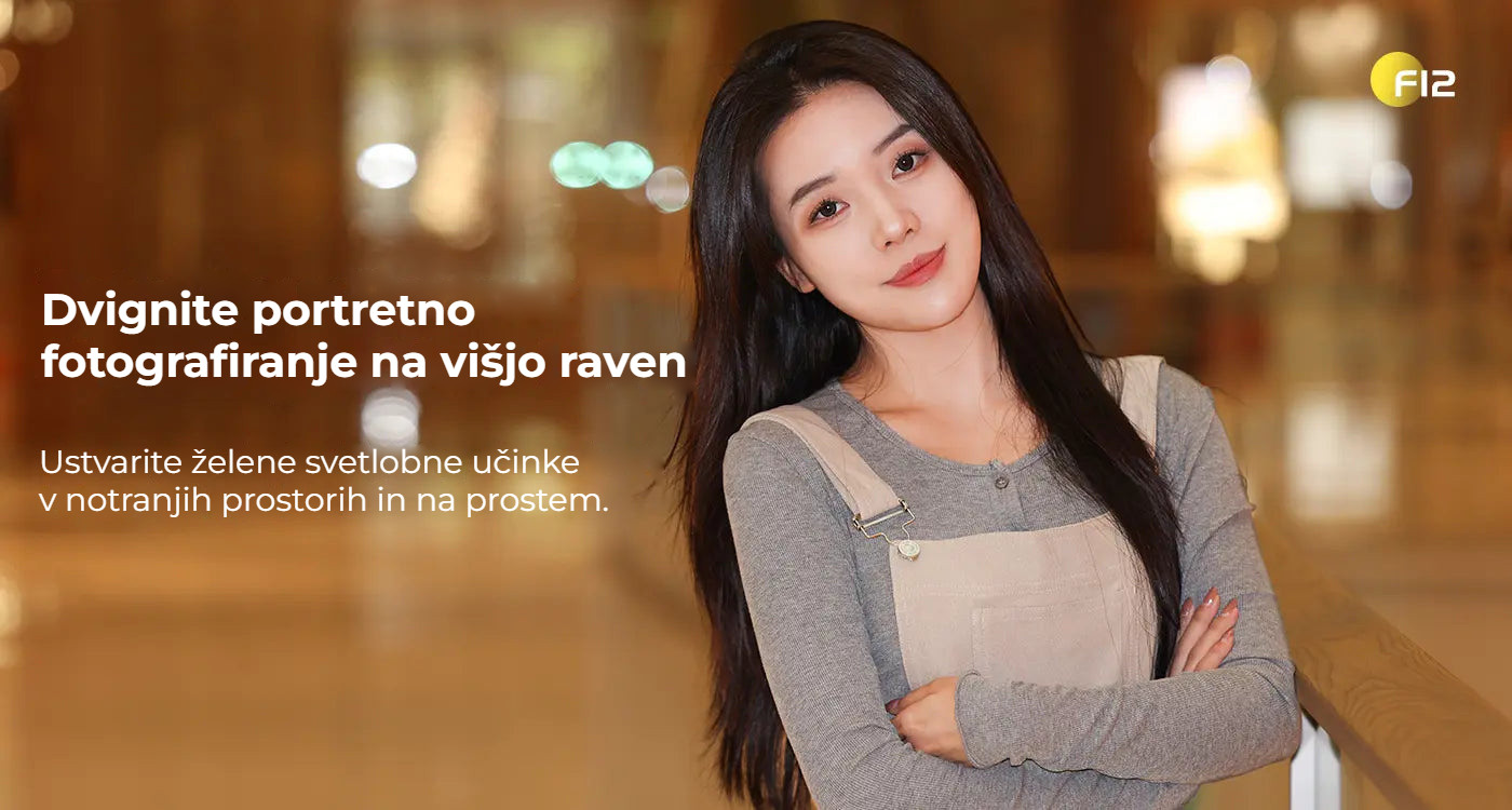Ulanzi F12 V2 mini blesk – Lepší portréty doma i venku