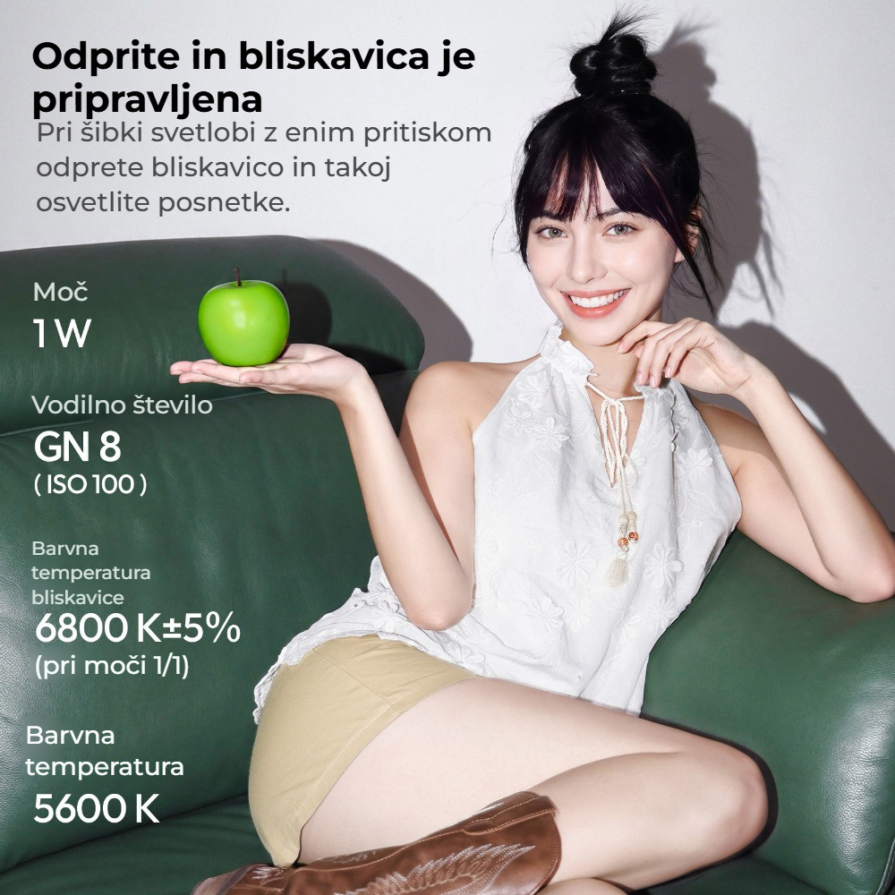 Ulanzi F8 – Vyklopte blesk a fotografujte