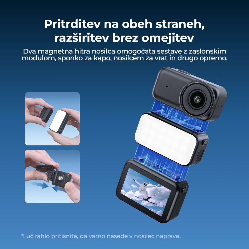 Ulanzi LM25 – Rychloupínání na přední i zadní straně