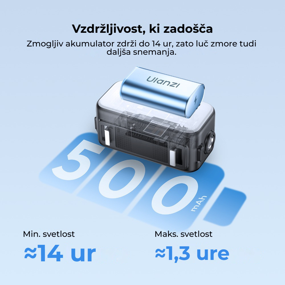 Ulanzi LM25 – Akumulátor 500 mAh