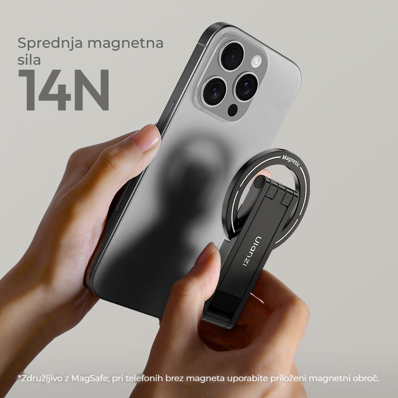 Ulanzi MA60 magnetický stativ (černý) – Magnet o síle 14 N