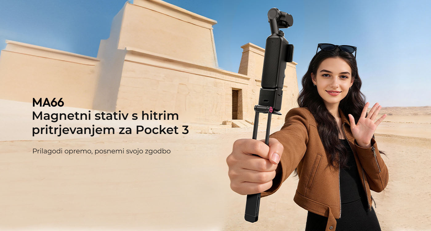 Ulanzi MA66 magnetický ministativ pro DJI Osmo Pocket 3/4