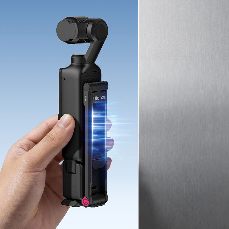 Ulanzi MA66 magnetický ministativ pro DJI Osmo Pocket 3/4 – Magnet drží na kovu
