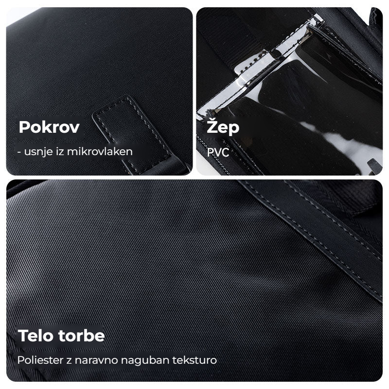 Ulanzi MS12 brašna černá – Materiály