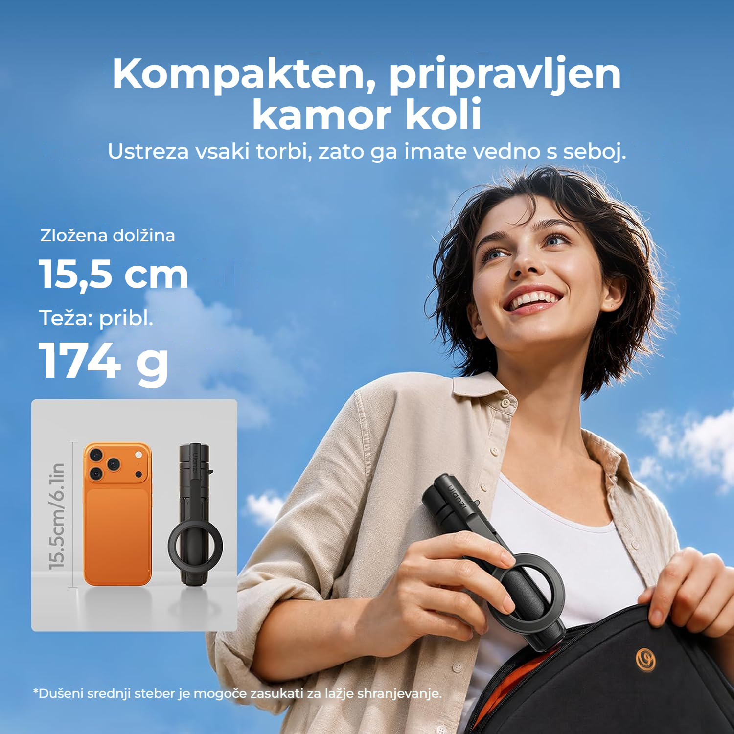 Ulanzi MT18 MagSafe – Kompaktní do kapsy