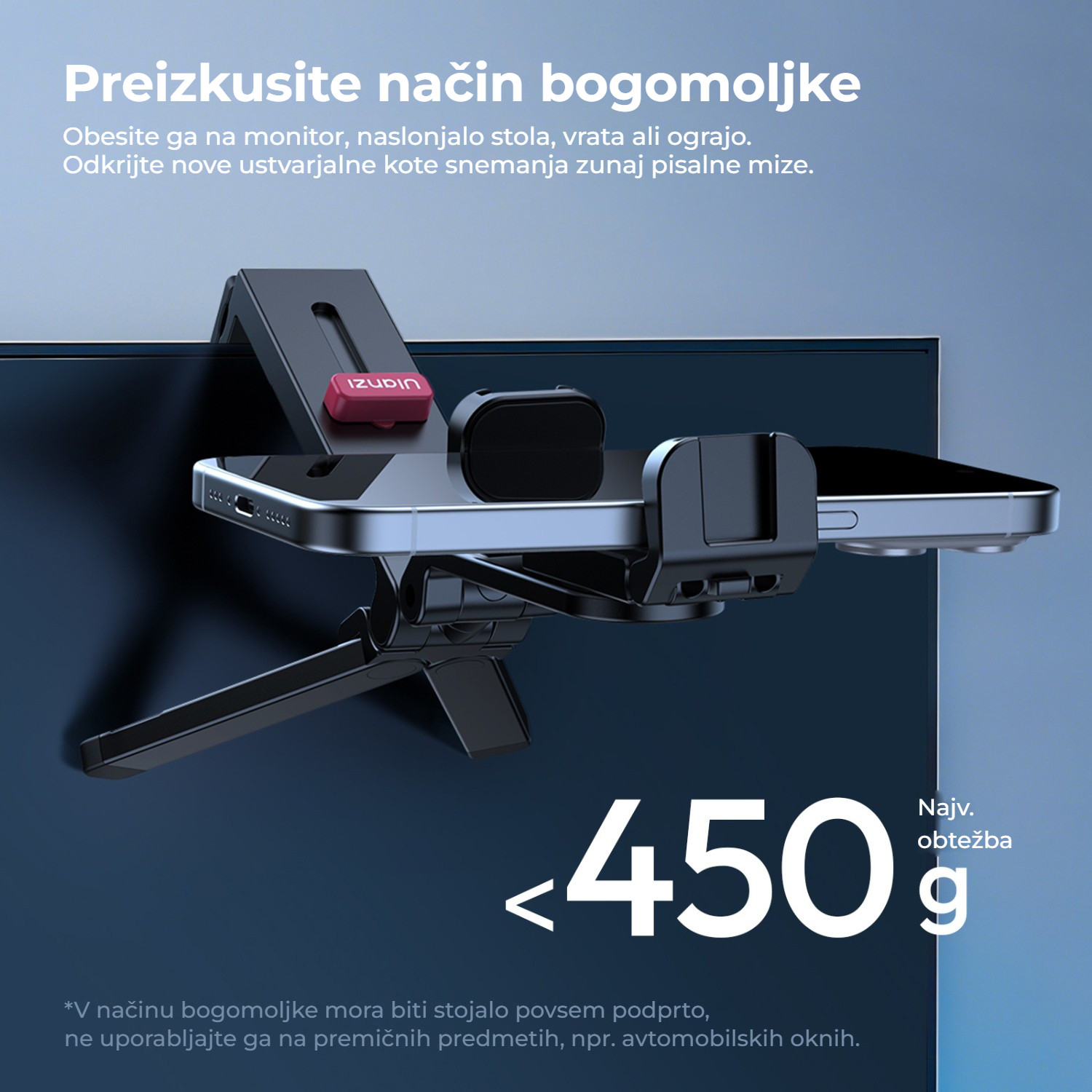 Ulanzi MA89 MagLock držák telefonu – Režim Mantis
