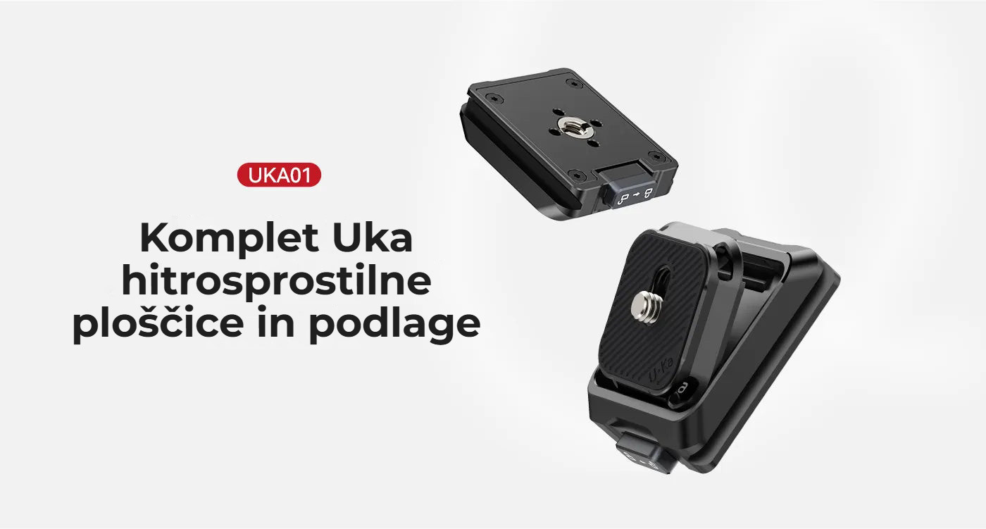 Ulanzi Uka Quick Release Plate and Base Kit