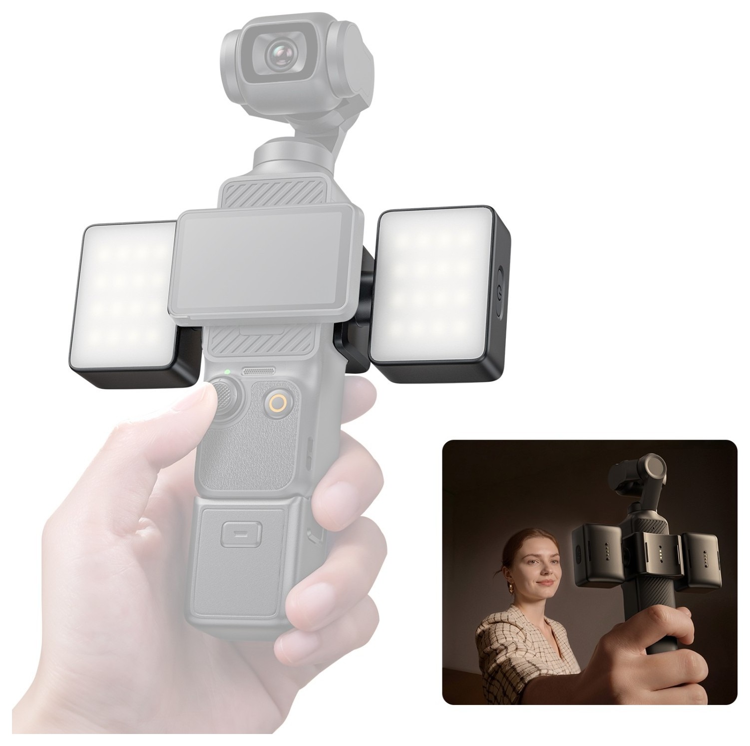 Ulanzi LM06 magnetická světla