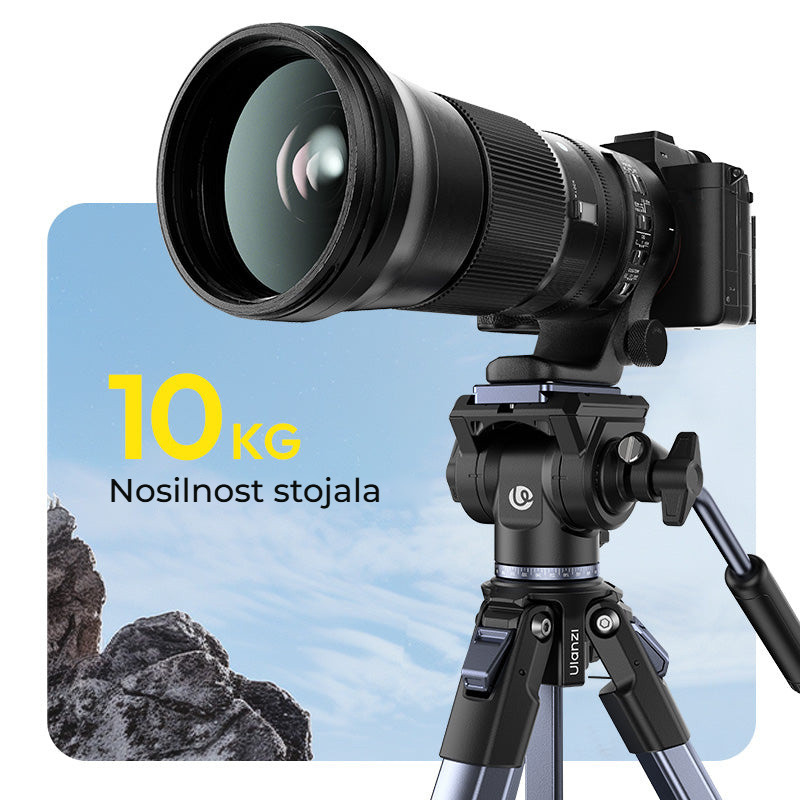 Ulanzi OMBRA Video II XIANG stativ – Nosnost stativu až 10 kg