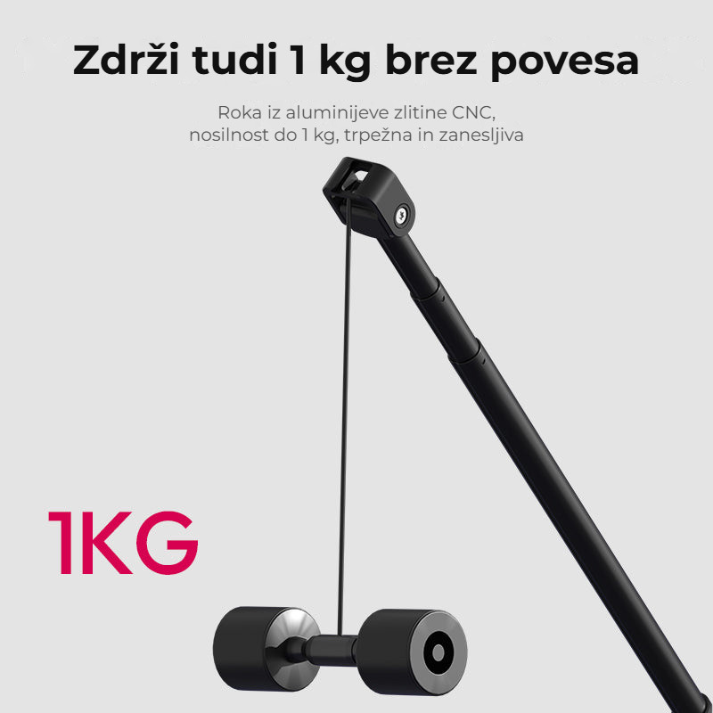 Ulanzi ZJ08 Mic Boom Pole Arm – Nosnost až 1 kg
