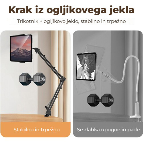 Ulanzi T2 stolní rameno – Pevné rameno na všechno, co drží